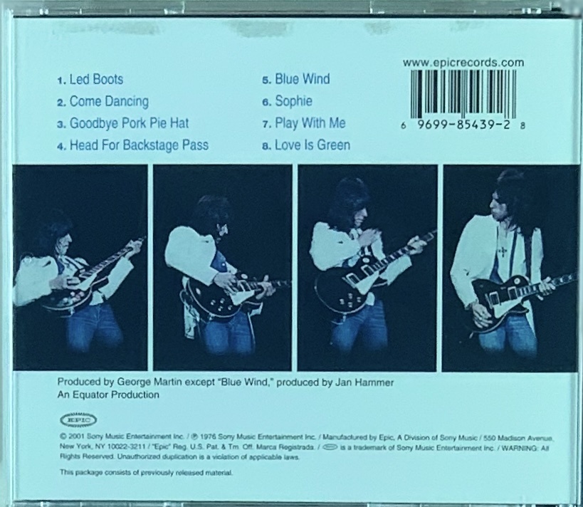 Jeff Beck 【WIRED】GOLD CD 極美品 Jeff Beck 【WIRED】GOLD CD 極美品 【公式通販】